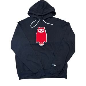 Arka red owl hoodie black XL